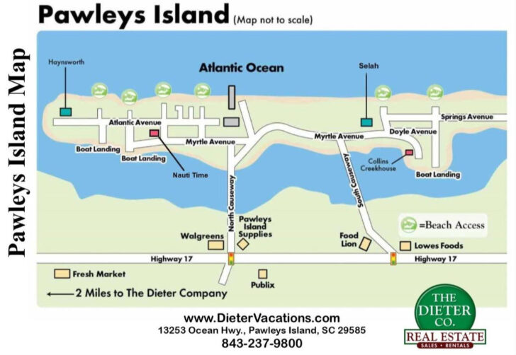 Litchfield Beach and Golf Resort Map