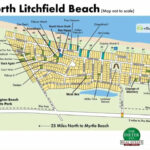 Pawleys Island Area Map | Litchfield Beach Map | Dieter Company Intended For Litchfield Beach And Golf Resort Map