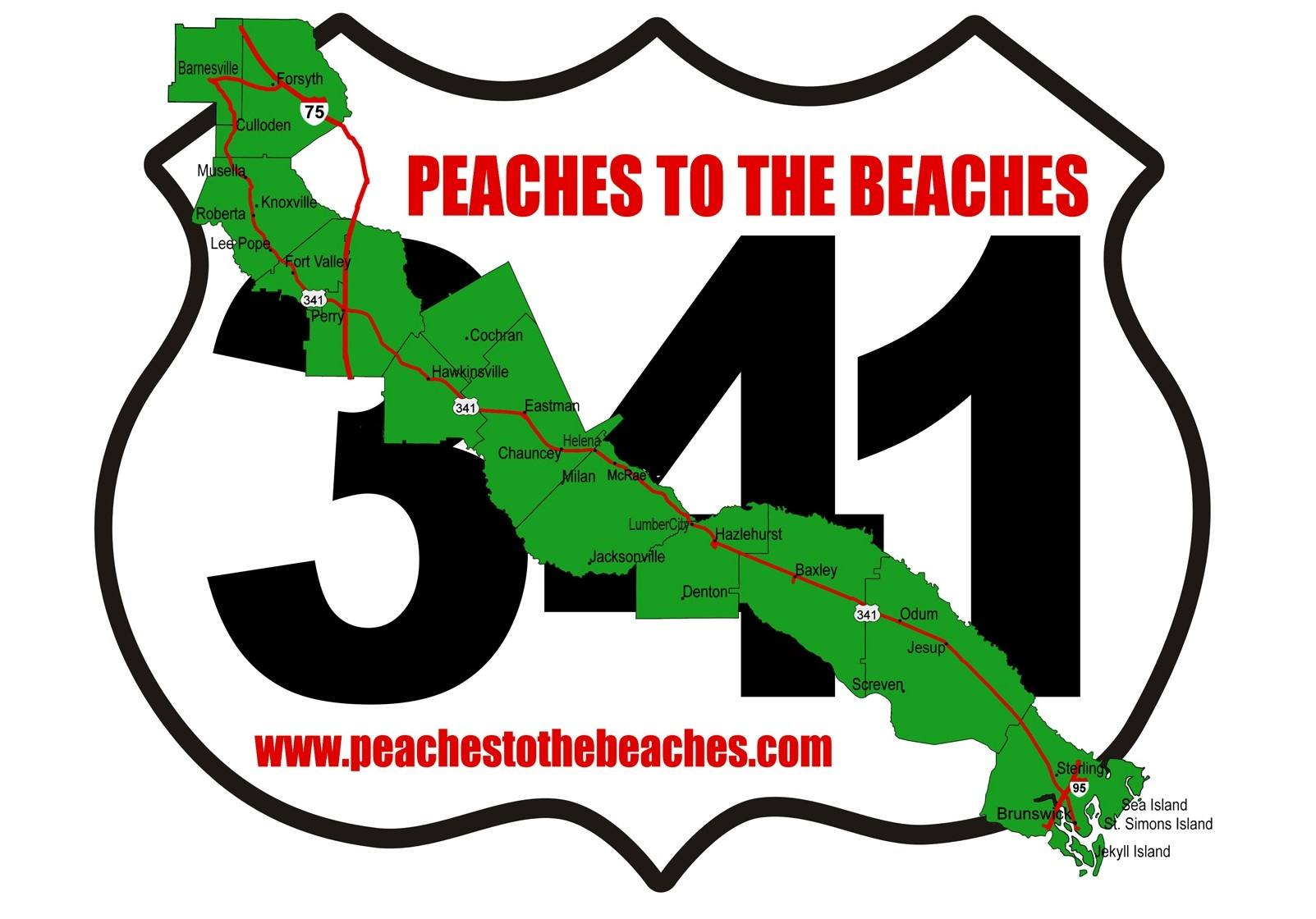 Peaches To Beaches – Hawkinsville – Pulaski County with regard to Peaches To Beaches 2025 Schedule Map