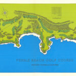 Pebble Beach Golf Course   Monterey Peninsula, California Von Throughout Pebble Beach On The Map