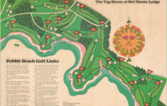 Pebble Beach Golf Links with regard to Map of Pebble Beach Golf Courses