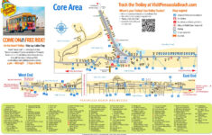 Pensacola Beach Map - Ontheworldmap with Map Of Pensacola Beach Fl