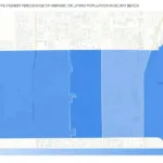 Percentage Of Hispanic Or Latino Population In Delray Beachzip Regarding Delray Beach Fl Zip Code Map