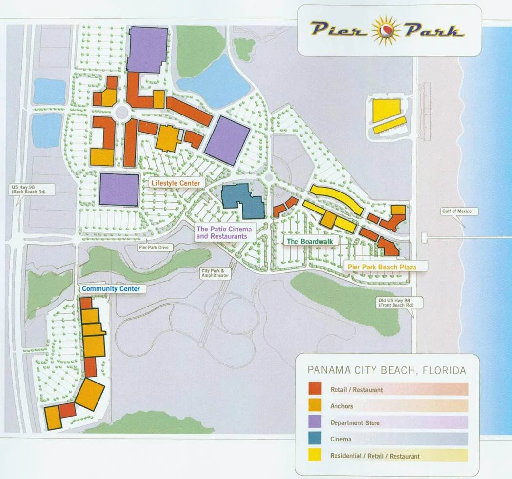 Pier Park | 5+Design pertaining to Map of Pier Park Panama City Beach Fl