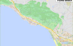 Pismo Beach Map | California, U.s. | Discover Pismo Beach With pertaining to Google Maps Pismo Beach Ca
