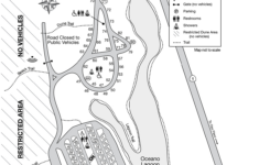 Pismo State Beach Camping - Oceano Campground - Surrounding Area in Pismo State Beach Oceano Campground Map