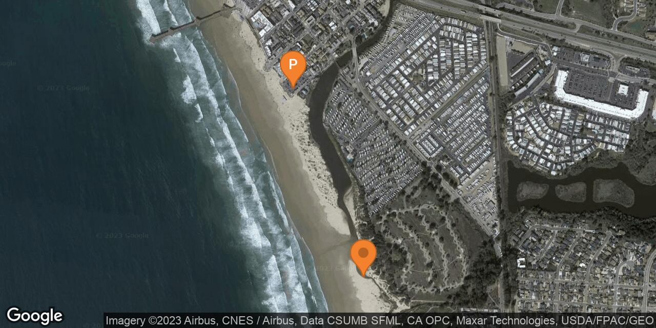 Pismo State Beach – North Beach In Pismo Beach, Ca - California throughout Pismo Beach North Beach Campground Map