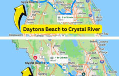 Plan Your Trip To The Manatee Capital Of The World: A 3-Day within Map Of Crystal Beach Florida