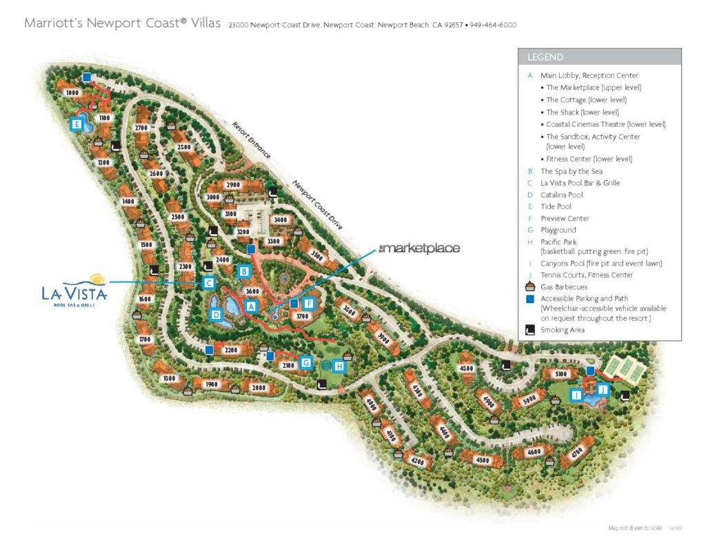 Planning Your California Adventure: Our Review Of The Marriott&amp;#039;S in Newport Beach Marriott Villas Map