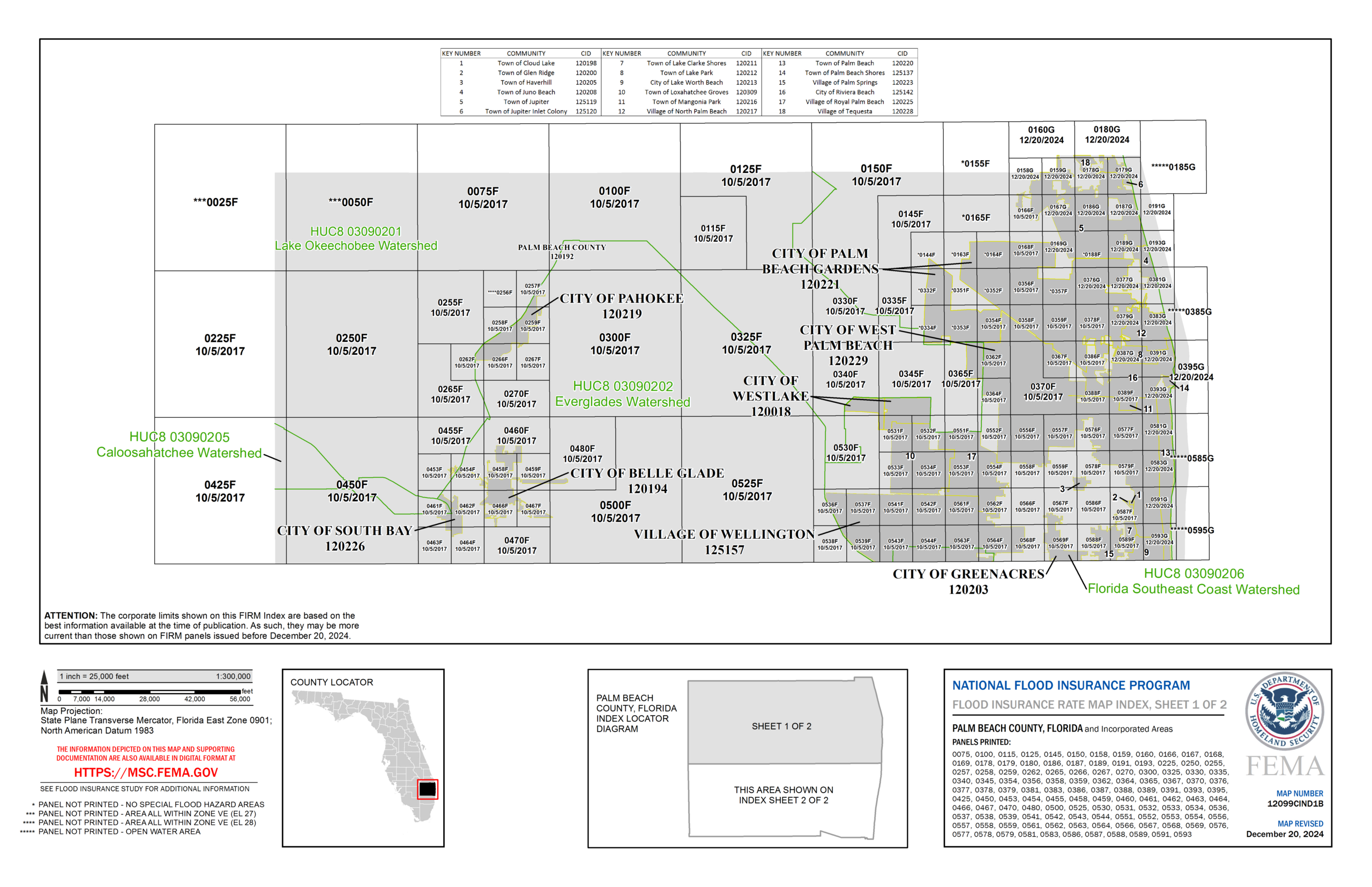 Planning, Zoning &amp;amp; Building - Fema-Maps throughout Palm Beach County Zoning Map