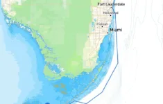 Pompano Beach To Miamiboat - Savvy Navvy Smart Routing in Pompano Beach on a Map