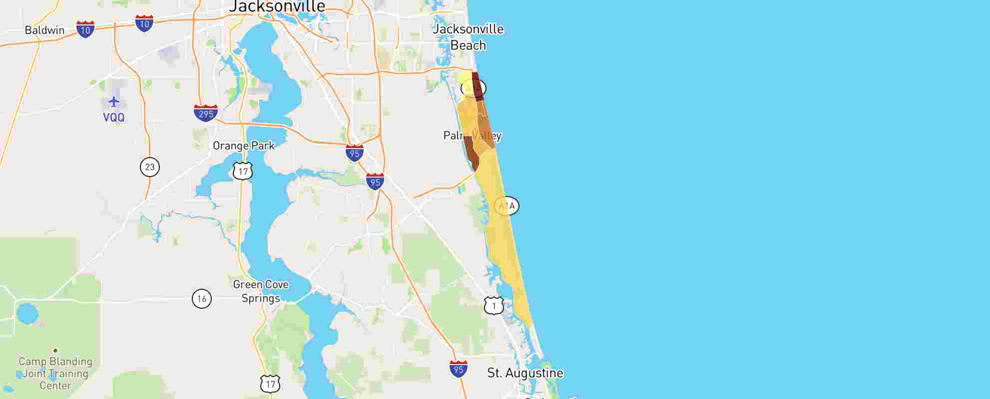 Ponte Vedra Beach, Fl - 32082 - Real Estate Market Data inside Florida Map Ponte Vedra Beach