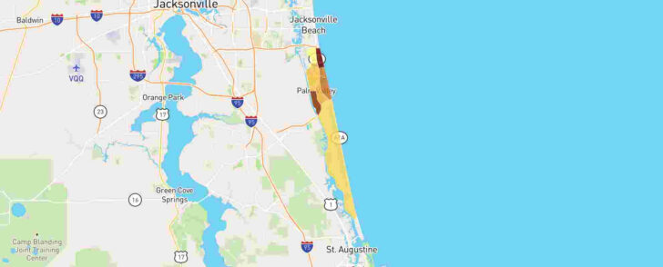 Map Ponte Vedra Beach Fl