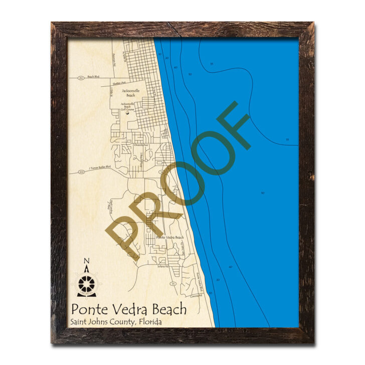 Ponte Vedra Beach on Map