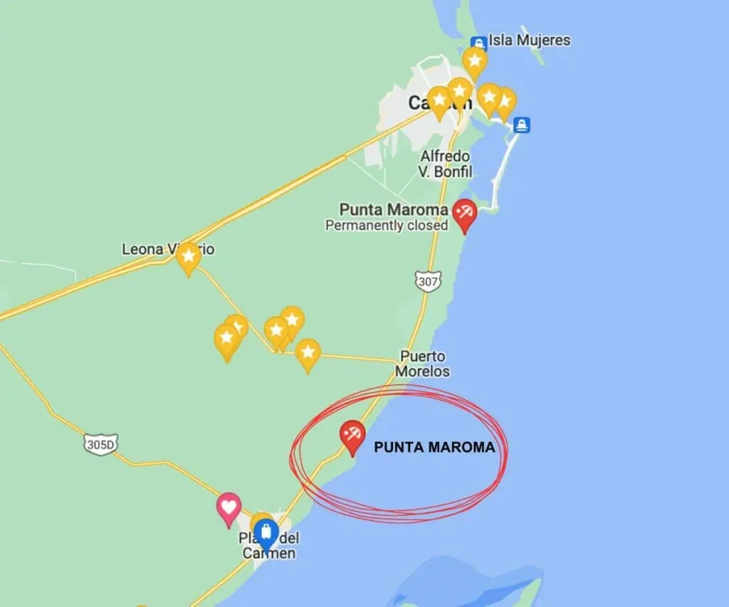 Punta Maroma Complete Travel Guide: How To Visit + Info with Secrets Maroma Beach Resort Map