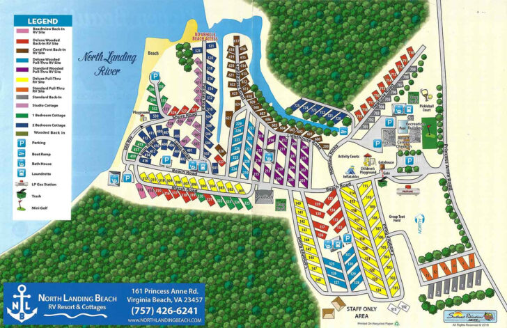 Map of Hotels in Virginia Beach Va