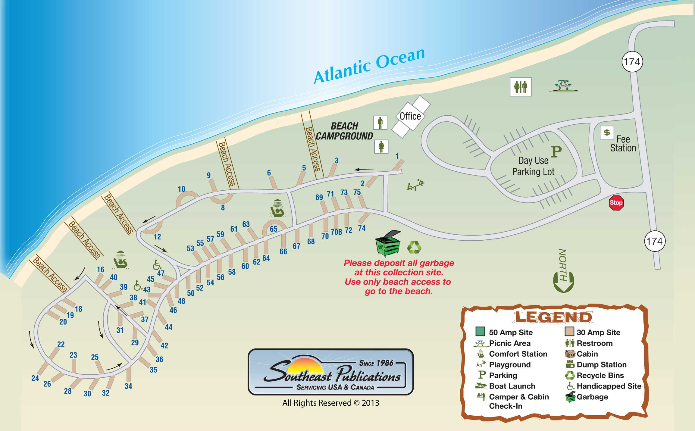Review: Edisto Beach Sp Campground | Relish The Pickle throughout Edisto Beach State Park Map