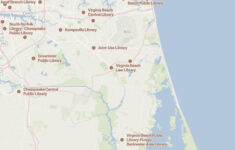 Roads In The City Of Virginia Beach, Virginia intended for Map of Virginia Beach Area