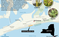 Rockaway Is A New York Coastal Community Trying To Fight Erosion throughout Rockaway Beach New York Map