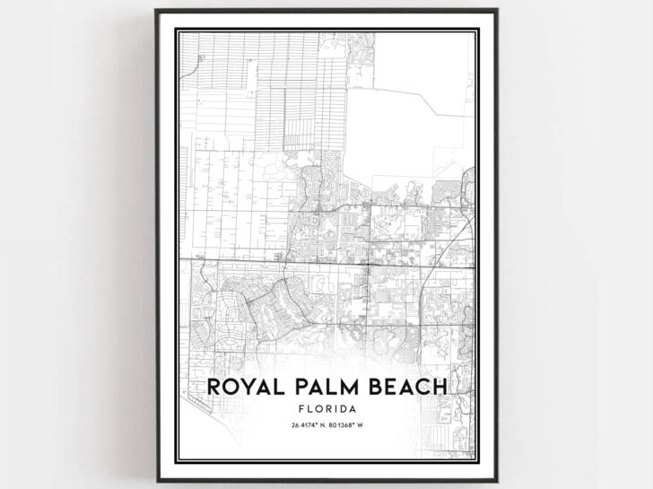 Map of Royal Palm Beach Florida