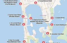 San Diego Beach Fire Permit-Able Locations — San Diego Beach Fires inside Map Mission Beach San Diego