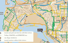 San Diego Regional Bike Map | Ocean Beach San Diego Ca with Map of Ocean Beach San Diego