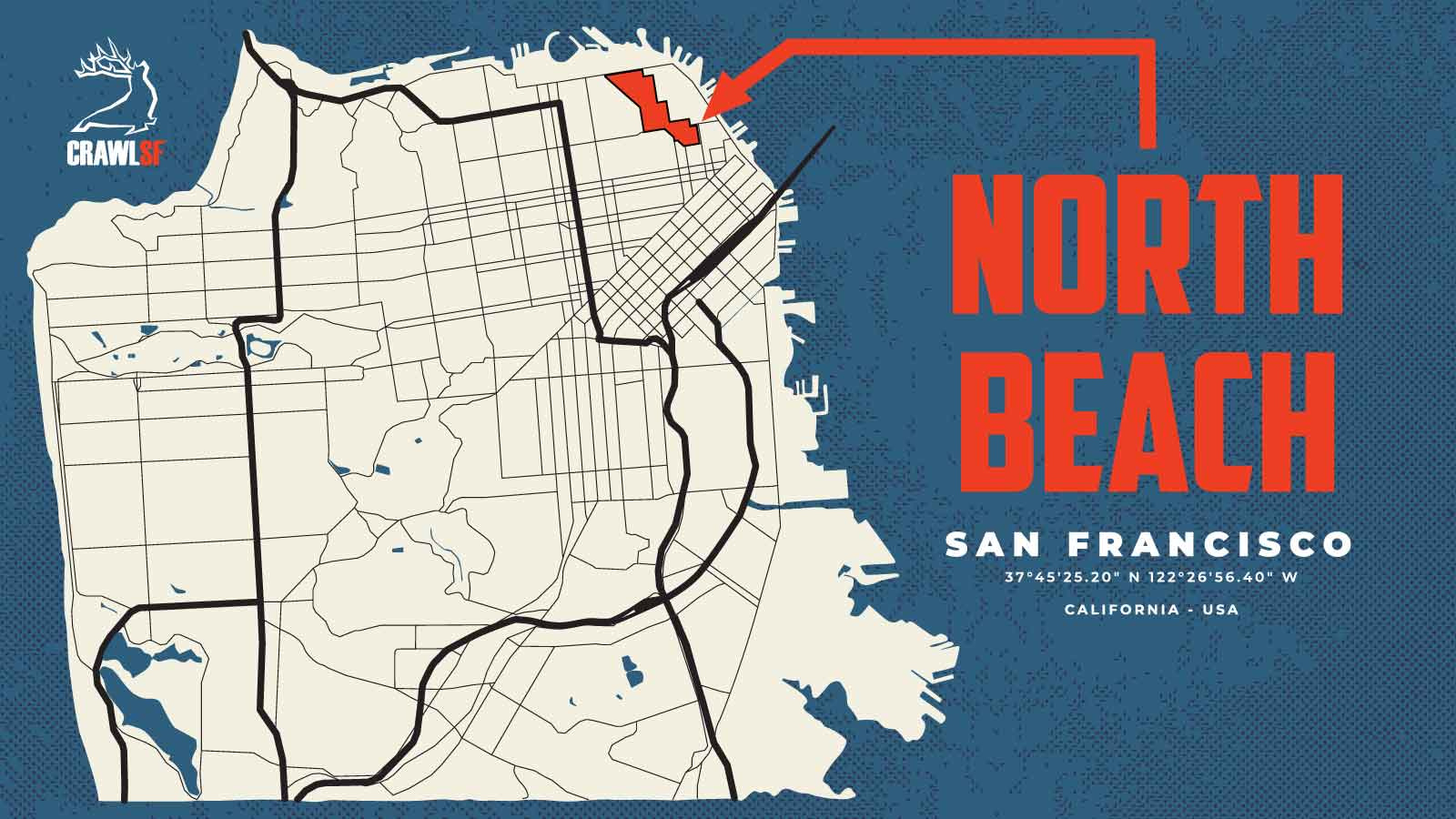 San Francisco Neighborhoods - Crawlsf for San Francisco Map North Beach