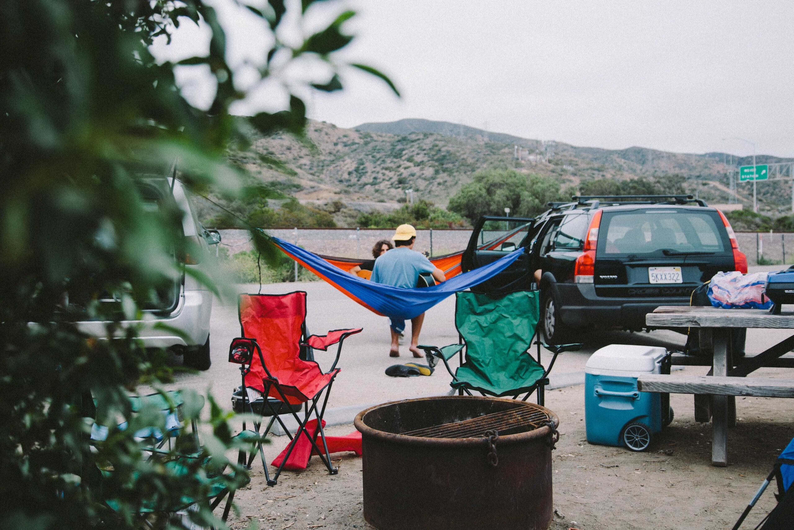 San Onofre Bluffs Campground In San Onofre State Beach, California for San Onofre State Beach Camping Map