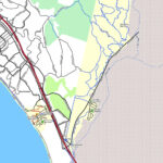 San Onofre Sb   California Trail Map Regarding San Onofre State Beach Map