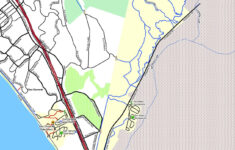 San Onofre Sb - California Trail Map regarding San Onofre State Beach Map
