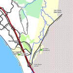 San Onofre Sb   California Trail Map Within San Onofre State Beach Camping Map