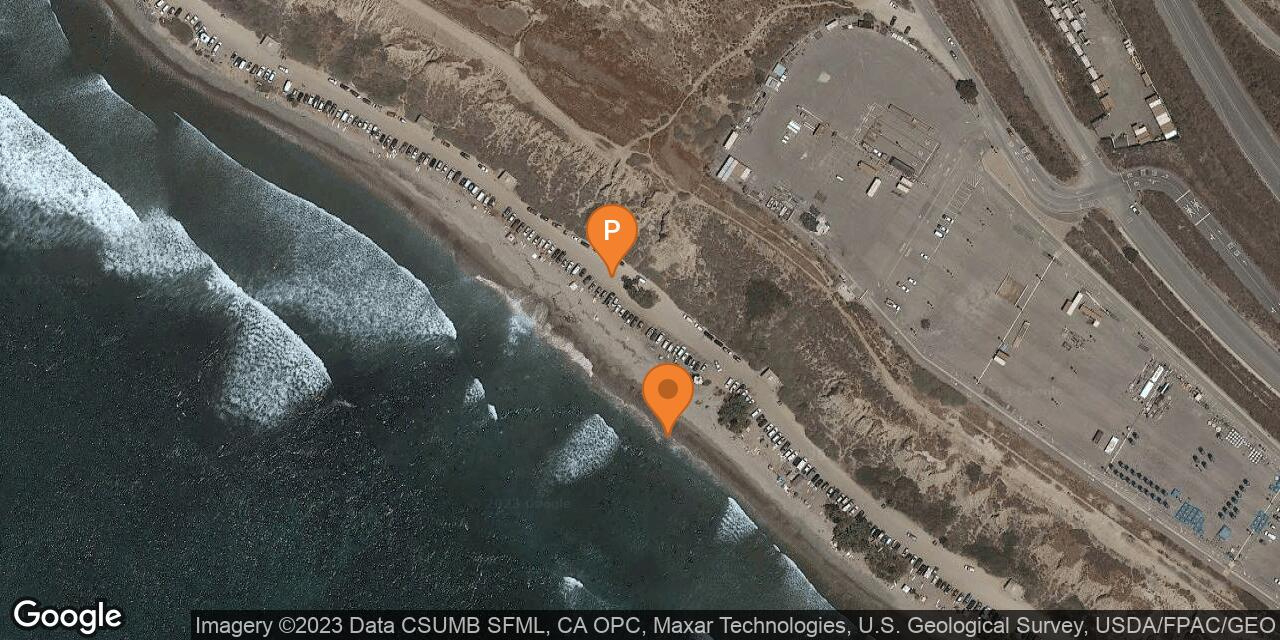 San Onofre State Beach – Surfing Beach (Old Man&amp;#039;S) In San Clemente throughout San Onofre State Beach Map
