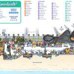 Santa Cruz Beach Boardwalk Attractions Map | California Pertaining To Santa Cruz Beach Boardwalk Map