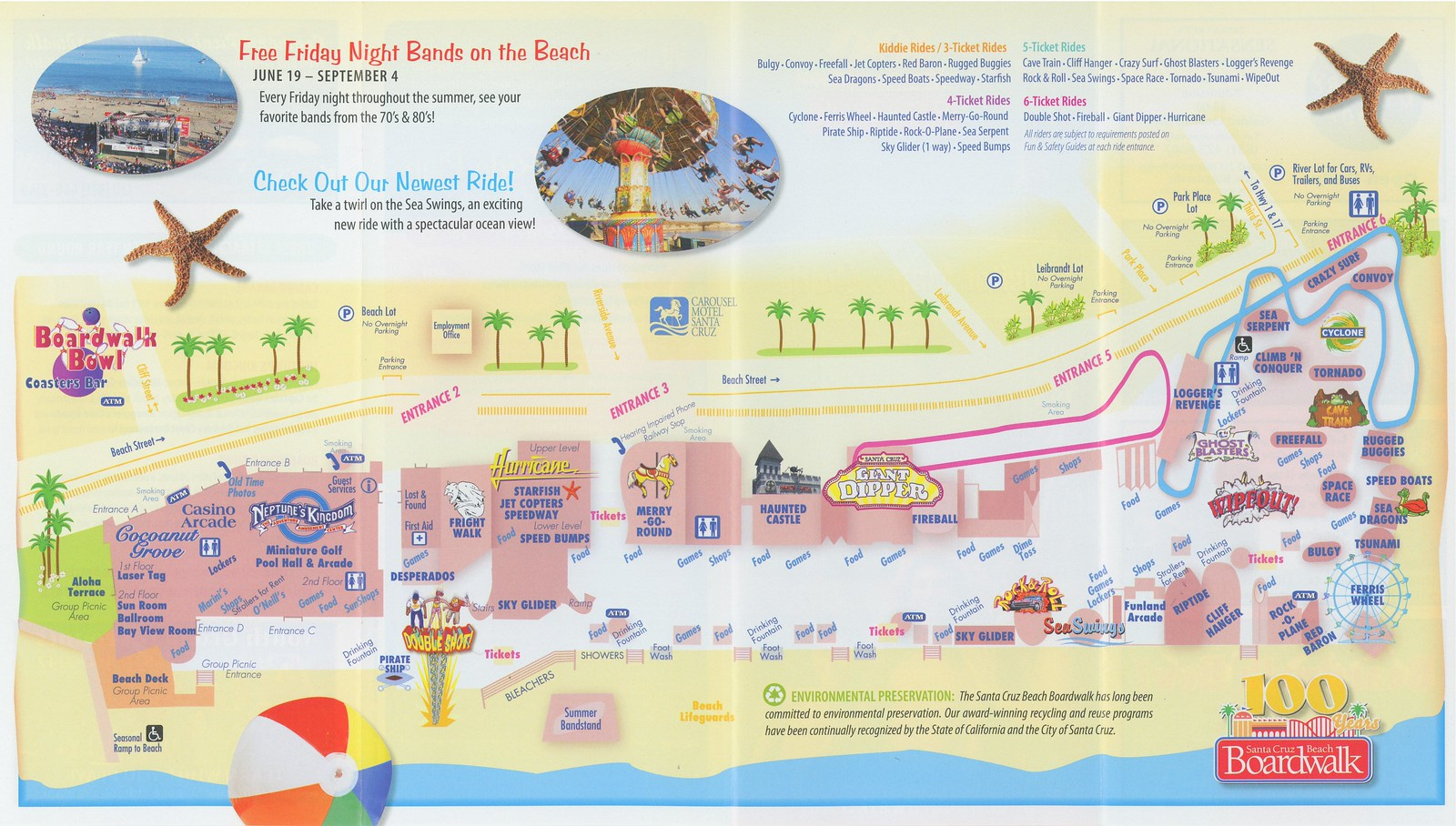 Santa Cruz Boardwalk Map 2009 | Www.beachboardwalk | Flickr regarding Santa Cruz Beach Boardwalk Map