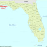 Santa Rosa Island Map | Florida, U.s. | Detailed Maps Of Santa In Santa Rosa Beach Map Florida