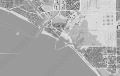 Seal Beach - Figure-Ground Vector Map | Boundless Maps with regard to Map Of Leisure World Seal Beach Ca
