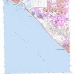 Seal Beach Topographic Map 1:24,000 Scale, California Intended For Map Of Seal Beach Ca