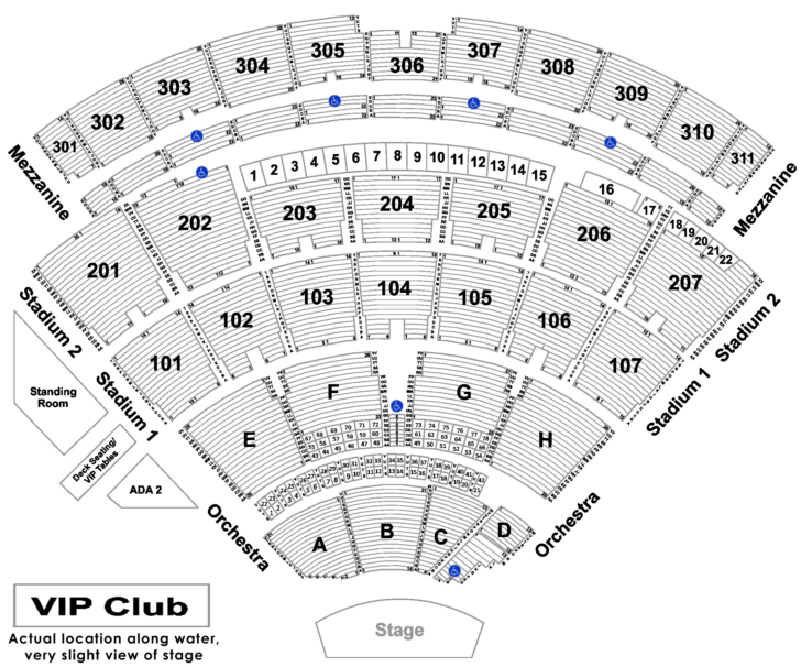 Jones Beach Theater Parking Map