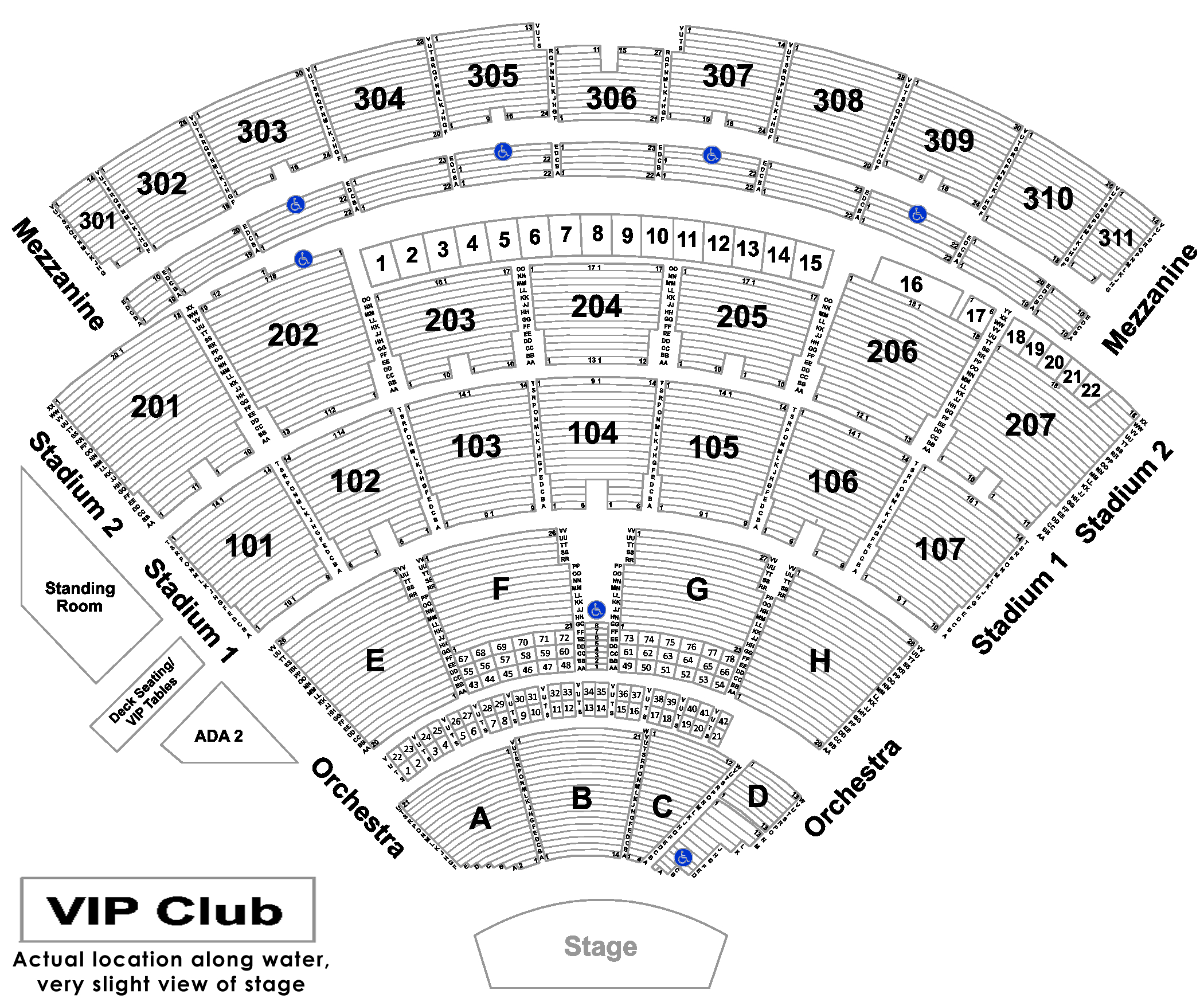 Seating Chart with regard to Jones Beach Concert Seating Map