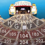 Seating Chart Within Jones Beach Concert Seating Map