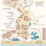 Sheraton Waikiki Hotel Property Map & Driving Directions With Regard To Map Hotels Waikiki Beach Hawaii