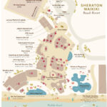 Sheraton Waikiki Hotel Property Map & Driving Directions With Waikiki Beach Marriott Resort &amp; Spa Map