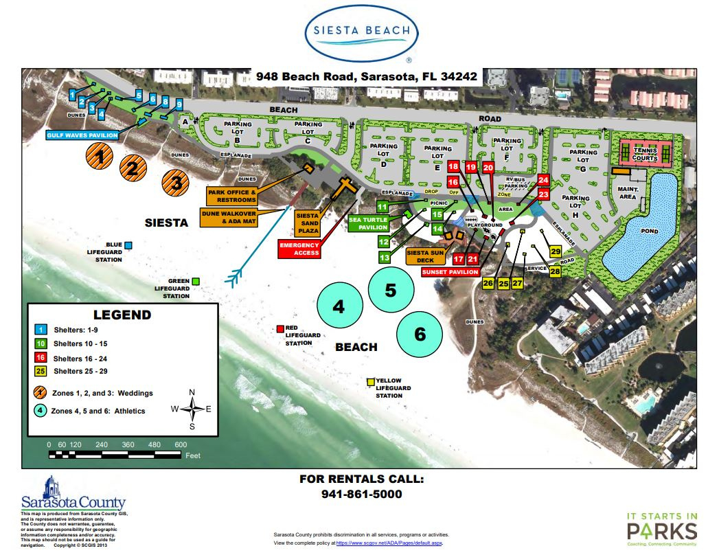 Siesta Key Public Beach Access Information | Rent Siesta Key intended for Map of Siesta Key Beach