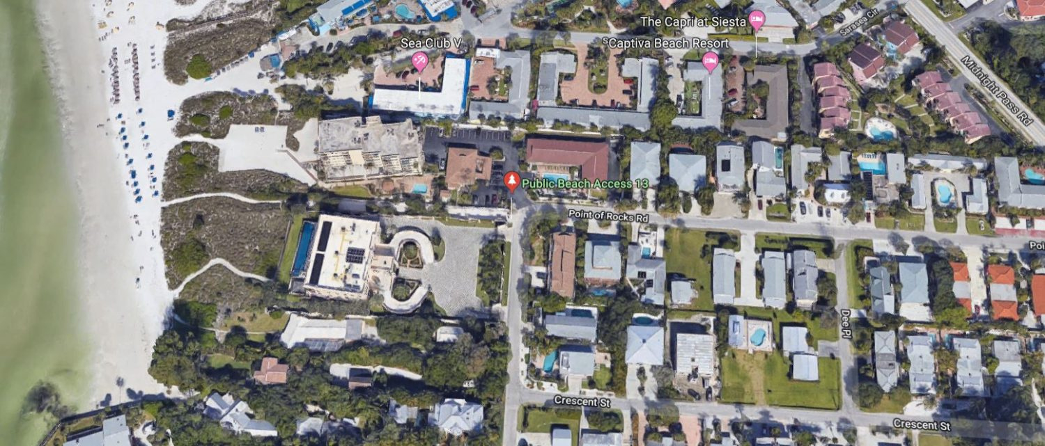 Siesta Key Public Beach Access Information | Rent Siesta Key intended for Siesta Key Beach Access Map