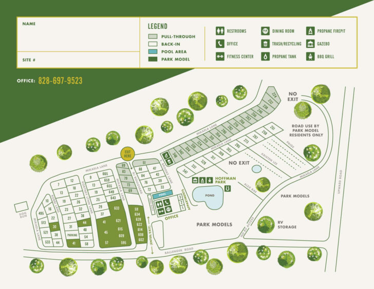 Lakewood Campground Map Myrtle Beach