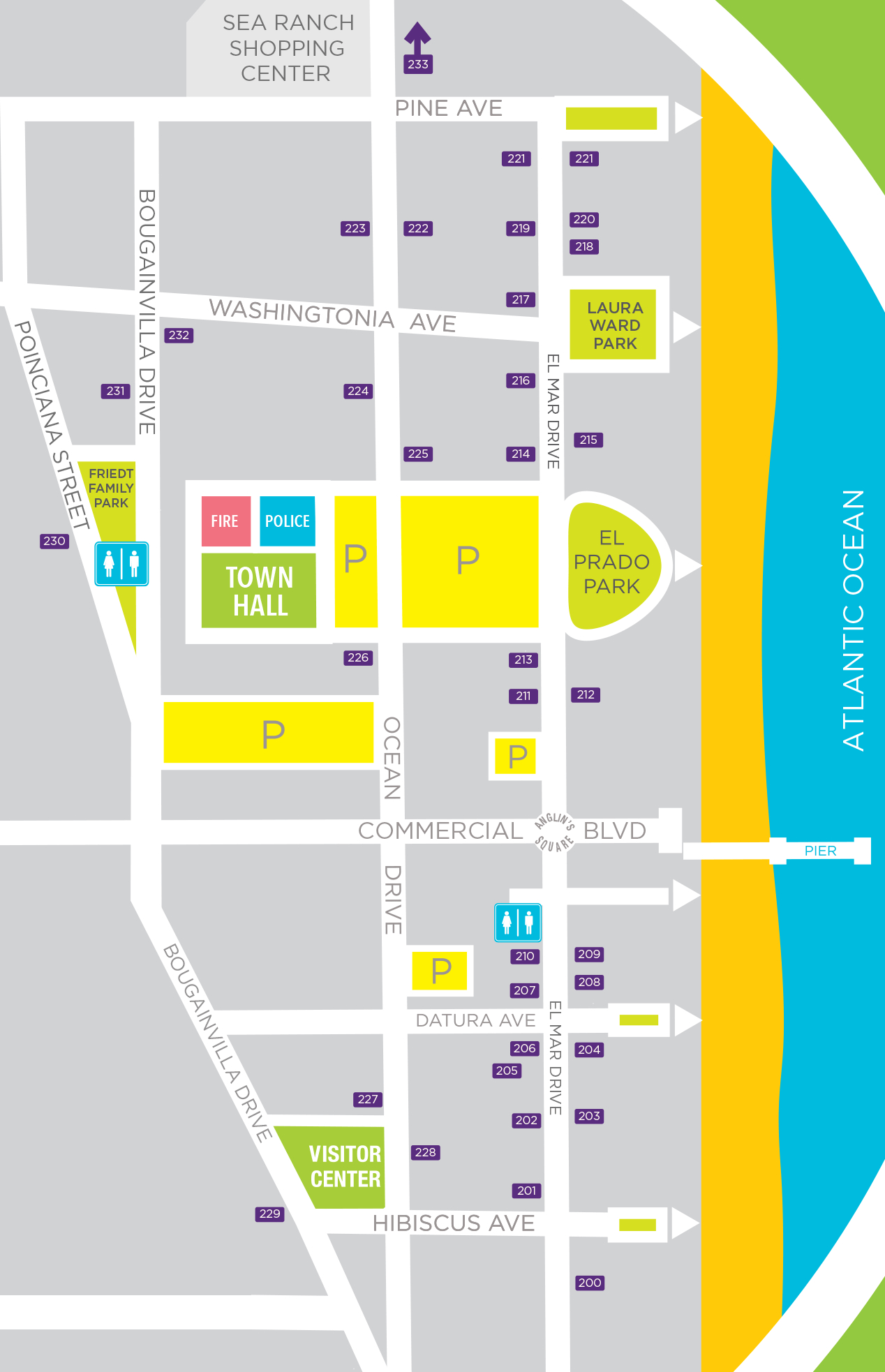 Small Beachfront Family Friendly To Full Service Hotels In The intended for Map Of Hotels In Fort Lauderdale Beach