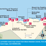 Snorkeling Kaua'I'S North Shore | Moon Travel Guides In Map Of Tunnels Beach Kauai