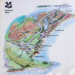 South Beach Car Park Illustrated Map – Swanage.co.uk Intended For South Beach State Park Map