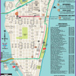 South Beach Restaurant And Sightseeing Map   Ontheworldmap Throughout Map Of South Beach Florida Miami