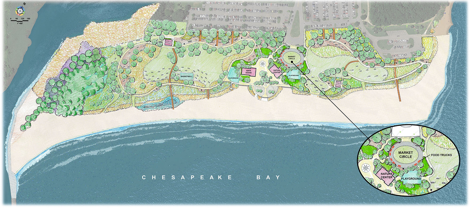 South Beach Restoration And Access Improvements with South Beach State Park Map